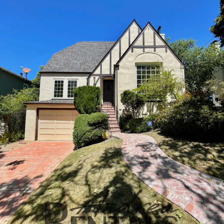 Spacious, sunny 4br/2ba Piedmont Tudor-style home in great lower Piedmont location AVAILABLE NOW!