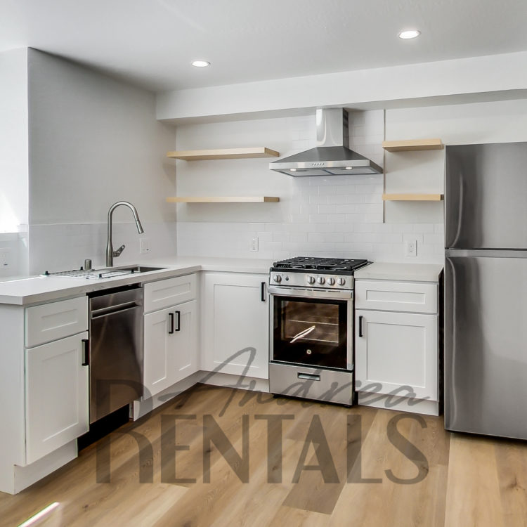 Sweet, freshly remodeled 3 bedroom, 1 bath lower unit of a duplex in Temescal.