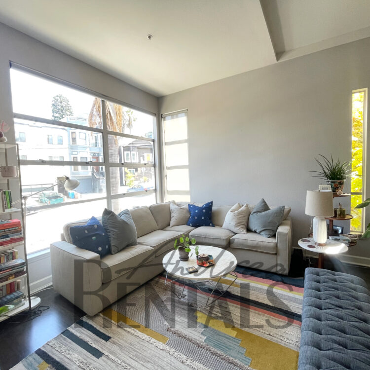2BR/2BA *FURNISHED* townhome in Potrero Hill with parking available!