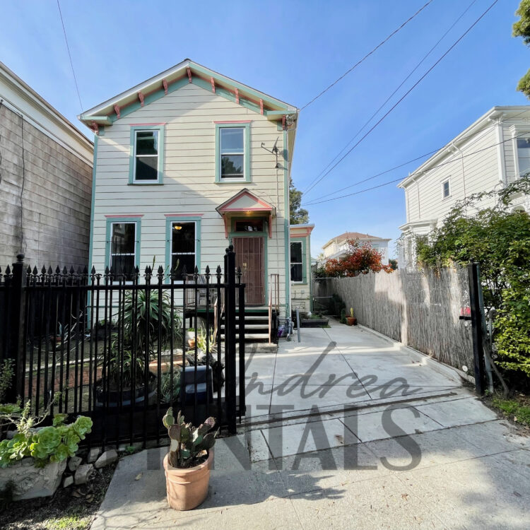 Classic West Oakland 3/2 Victorian home with fenced in backyard + off street parking
